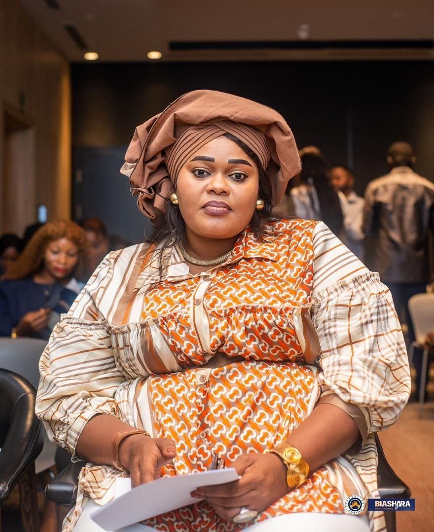 Madame Alpha Perla MBOYO, Présidente de Biashara World Connect