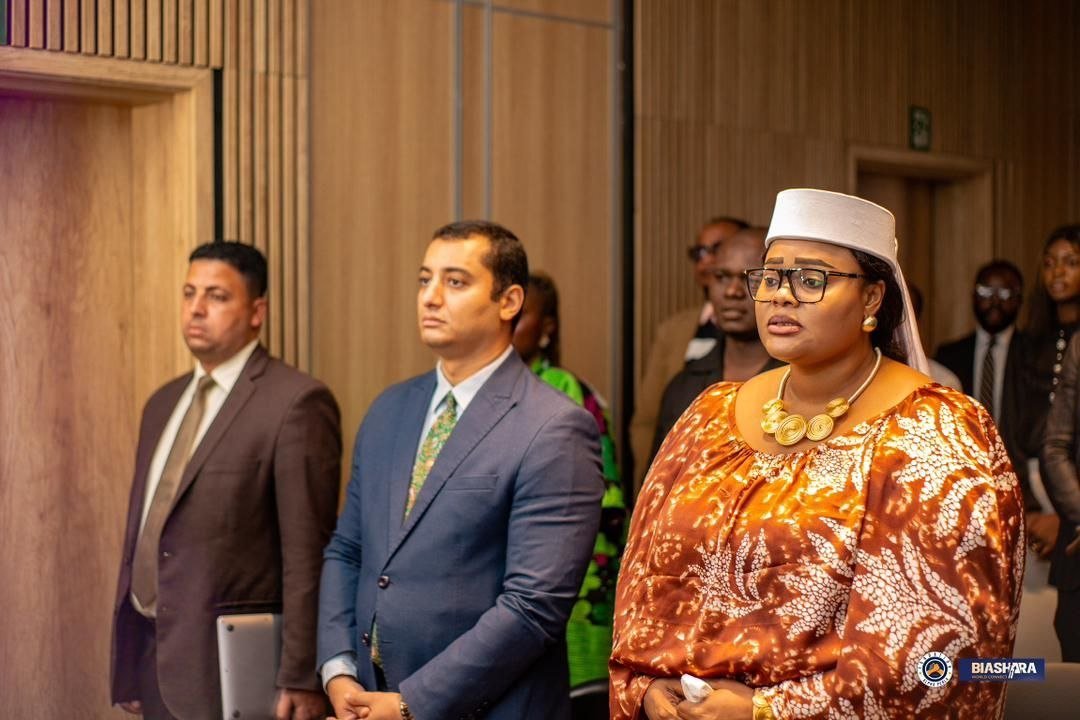 Délégation de partenaires internationaux de Biashara